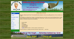Desktop Screenshot of jbaygolf.co.za